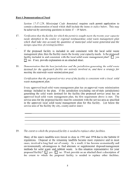 Form LA-1 Application for a Permit to Operate a Land Application Facility Which Will Land Apply Municipal Wastewater Sludges Only - Mississippi, Page 5