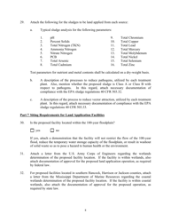 Form LA-1 Application for a Permit to Operate a Land Application Facility Which Will Land Apply Municipal Wastewater Sludges Only - Mississippi, Page 8