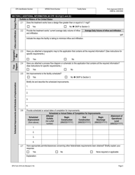NPDES Form 2A (EPA Form 3510-2A) Application for Npdes Permit to Discharge Wastewater - New and Existing Publicly Owned Treatment Works, Page 25