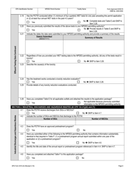 NPDES Form 2A (EPA Form 3510-2A) Application for Npdes Permit to Discharge Wastewater - New and Existing Publicly Owned Treatment Works, Page 29