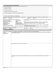 Form MO780-2831 Application for Water Quality Management Grants - Missouri, Page 2