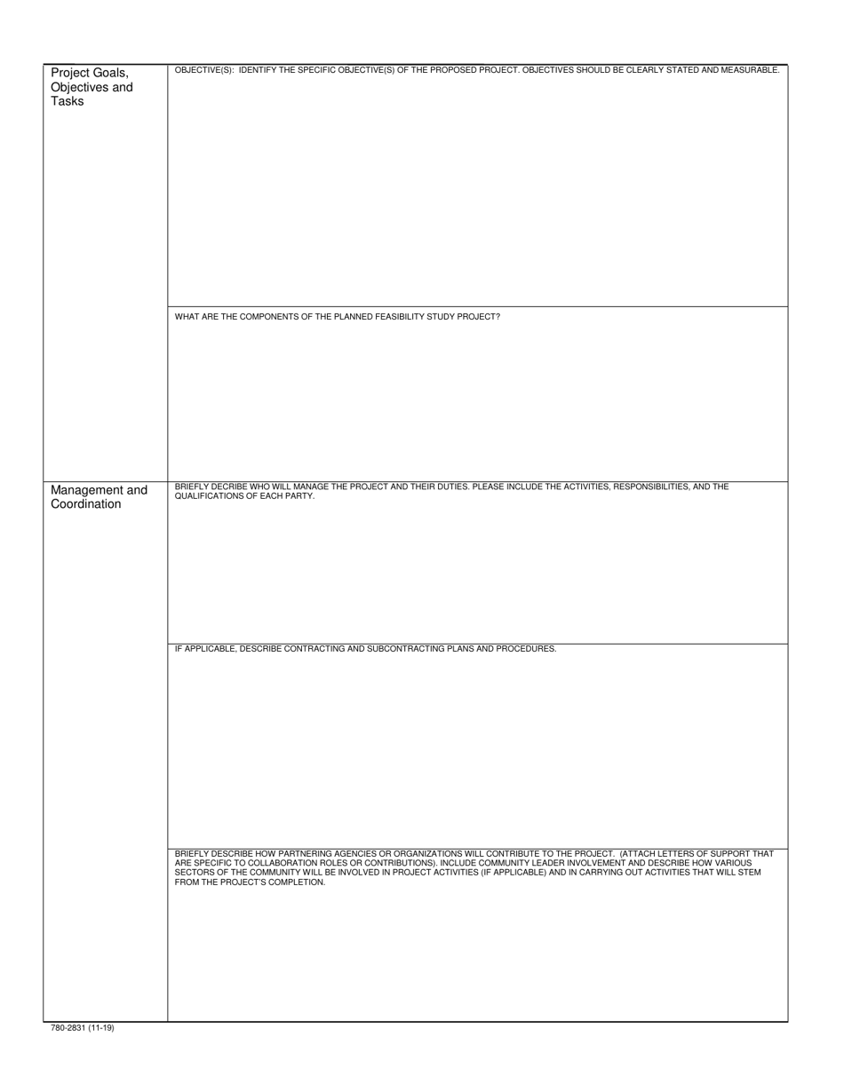 Form MO780-2831 Application for Water Quality Management Grants - Missouri, Page 3
