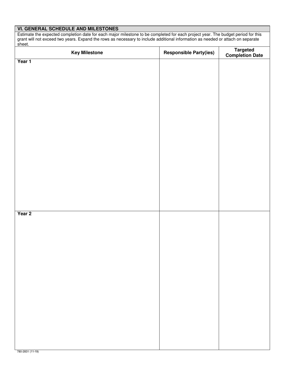 Form MO780-2831 Application for Water Quality Management Grants - Missouri, Page 6