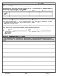 Form MTR-NE Industrial No Exposure Certification Form Mtrne0000 - Montana, Page 2