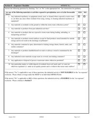 Form MTR-NE Industrial No Exposure Certification Form Mtrne0000 - Montana, Page 4