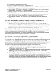 Instructions for Form FA-1B Mobility Assessment and Prior Authorization (Pa) Request - Nevada, Page 6