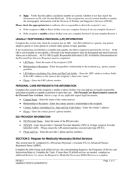 Instructions for Form FA-24C Authorization Request for Self-directed Skilled Services - Nevada, Page 2