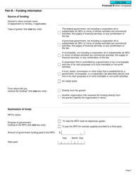 Form GST322 Certificate of Government Funding - Canada, Page 2