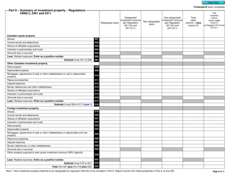 Form T2SCH150 Schedule 150 Net Income (Loss) for Income Tax Purposes for Life Insurance Companies (For Tax Years Beginning After October 31, 2011) - Canada, Page 8
