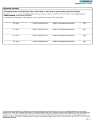 Form T3APP T3 Application for Trust Account Number - Canada, Page 3