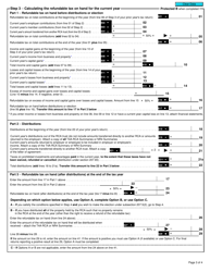 Form T3-RCA Retirement Compensation Arrangement (Rca) Part XI.3 Tax Return - Canada, Page 3