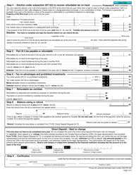 Form T3-RCA Retirement Compensation Arrangement (Rca) Part XI.3 Tax Return - Canada, Page 4