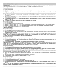 Form PVT-R-01 Application for Refund - Provincial Vehicle Tax and Tangible Personal Property Tax - New Brunswick, Canada (English/French), Page 2