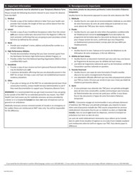 Form NWT8891 Nwt Health Care Plan Temporary Absence Form - Northwest Territories, Canada (English/French), Page 3