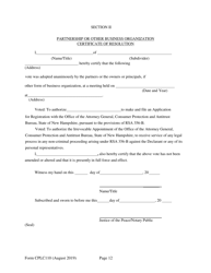 Form CPLC110 Abbreviated Application for Registration - New Hampshire, Page 12