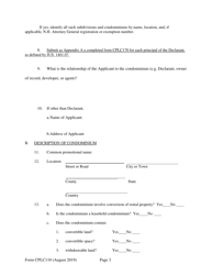 Form CPLC110 Abbreviated Application for Registration - New Hampshire, Page 3
