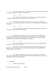 Form CPLS122 Application for 10 Residential Unit Exemption - New Hampshire, Page 3