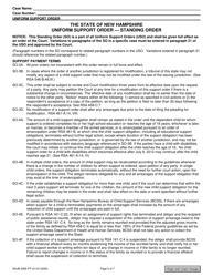 Form NHJB-2066-FP Uniform Support Order - New Hampshire, Page 5