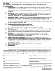 Form NHJB-2071-F Final Decree on Petition for Divorce, Legal Separation, or Civil Union Dissolution - New Hampshire, Page 7