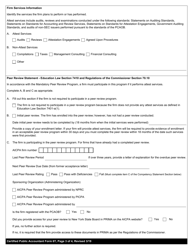Certified Public Accountant Form 6T CPA Firm Triennial Registration - New York, Page 3