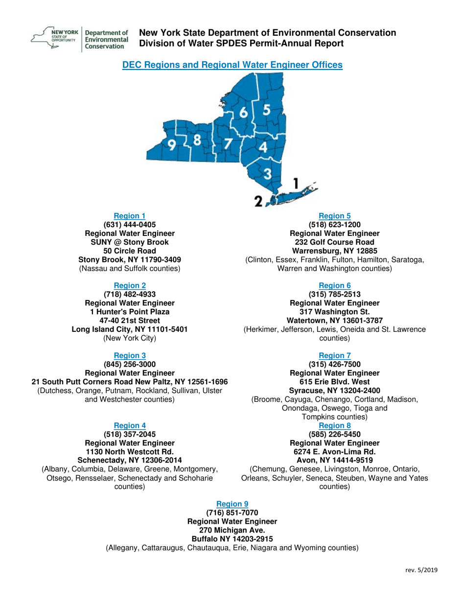Spdes Permit - Annual Report - New York, Page 3