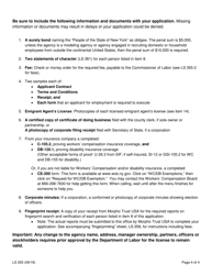 Form LS355 Application for Employment Agency License - New York, Page 4