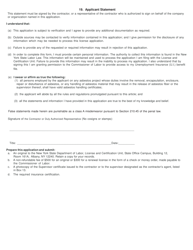 Form SH430 Application for an Asbestos Handling License - New York, Page 5