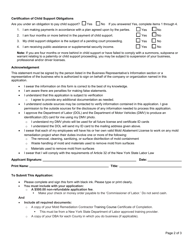 Form SH126 Application for a Mold Remediation Contractor License - New York, Page 2