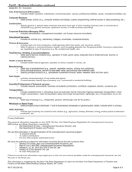 Form NYS100 New York State Employer Registration for Unemployment Insurance, Withholding, and Wage Reporting - New York, Page 8