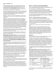 Instructions for Form NYS-45 Quarterly Combined Withholding, Wage Reporting, and Unemployment Insurance Return - New York, Page 4
