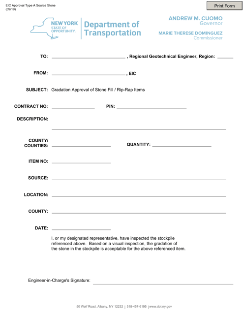 Form CONR515  Printable Pdf