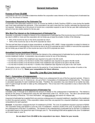 Form CD-429B Underpayment of Estimated Tax by C-Corporations - North Carolina, Page 3