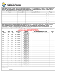 Form SFN6087 Application for Retail or Wholesale Vendor License - North Dakota, Page 2