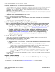 Form 10-H Quarterly Statement of Production - Ohio, Page 2