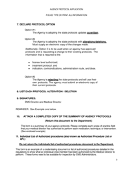 Agency Protocol Application - Oklahoma, Page 3