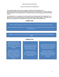 Agency Protocol Application - Oklahoma, Page 4