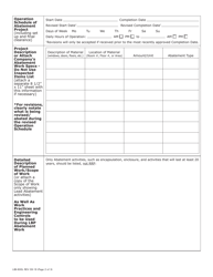 Form LIBI-600L Lead Abatement Notification Form - Pennsylvania, Page 2