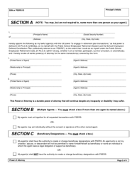 Form PSRS-248 Power of Attorney - Pennsylvania, Page 4