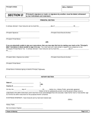 Form PSRS-248 Power of Attorney - Pennsylvania, Page 5