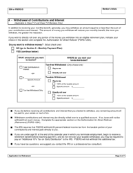 Form PSRS-8 Application for Retirement - Pennsylvania, Page 4