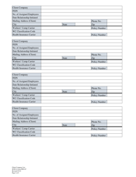 SCDCA Form PEO-07 Client Company List - South Carolina, Page 2
