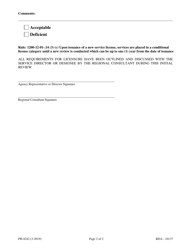 Form PH-4242 Initial Ambulance Service Review - Tennessee, Page 2