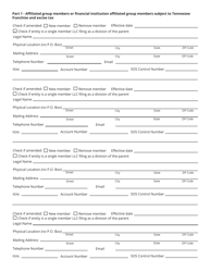 Form RV-F1308301 Consolidated Net Worth Election Registration Application - Tennessee, Page 2