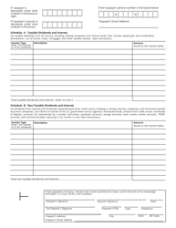 Form INC250 (RV-R0003501) Individual Income Tax Return - Tennessee, Page 2