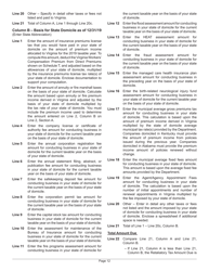 Instructions for Form 800 Insurance Premiums License Tax Return - Virginia, Page 16
