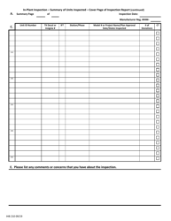 Form IHB210 Inspection Record Summary - Texas, Page 2