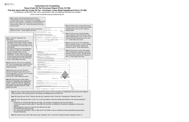 Instructions for Form 10-156, 10-160 - Texas, Page 3