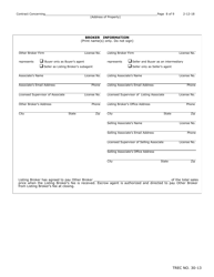 TREC Form 30-13 Residential Condominium Contract (Resale) - Texas, Page 8