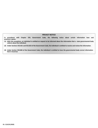 Form DL-2 Notice of Delegation of Supervising License Holder - Texas, Page 2