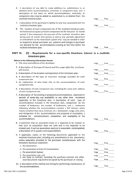 TREC Form TSR1-6 Application to Register a Timeshare Plan - Texas, Page 11